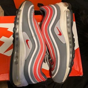 Air Max 97 GS 'Smoke Grey Red